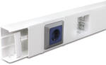Univolt MAK 150/150 fehér 3/3M kábelcsatorna, fedéllel IP40 022790 Univolt (022790)