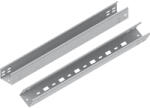 BAKS 164007 KLWL75H60/3 világítási szerelőcsatorna 60×75×3000 mm szalaghorganyzott 0, 7 mm anyagvastagság oldalperforáció nélkül (164007)