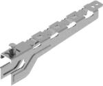 BAKS 973200 WZDSN60 ( 130 mm) oldalfali konzol I-gerendára rácsos kábeltálcához, anyagvastagság 2, 0 mm, villamos szerelési feladatokhoz (973200)