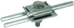 DEHN FS felfogórúd-kapocs D 10 mm Al dupla csatlakozáshoz Rd 8-10 mm-hez 380110 FSK 3X8.10 FRM10X50 AL (380110)
