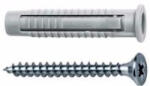 Celo 96FXSZ Nexus univerzális nylon dübel 6 mm, 4, 5x45 mm facsavarral, betonhoz, tömör és üreges falazathoz, valamint gipszkartonhoz, 50 db/csomag (96FXSZ)