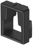 OBO élvédő gyűrű 20x20mm, grafit fekete 6249742 (6249742)