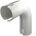 OBO Quick-Pipe 90°-os könyök M32, hófehér 2154068 (2154068)