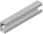 BAKS 910117 KS170H100/2 Mellvédcsatorna 100×170×2000 mm elektrogalvanikusan horganyzott, anyagvastagság 1, 0 mm, villamos szerelési feladatokhoz (910117)