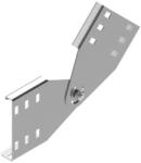 BAKS 483505 LGCH120N Kábellétra csuklós összekötő 120 mm oldalmagassághoz, anyagvastagság 2, 0 mm, villamos kábelek nyomvonalvezetéséhez (483505)
