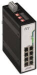 Wago ipari Switch8Port, fekete (852-102) (852-102)