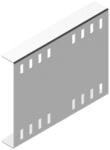 BAKS 290402 LSSUCH200 Nagyfesztávú kábeltálca- és létra hosszanti összekötő 205x 260 mm 200 mm oldalmagassághoz, szalaghorganyzott, anyagvastagság 2, 0 mm (290402)