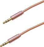 mobilNET Cablu AUX 2x 3, 5mm Jack, Ambalaj eco, Cupru, 1m