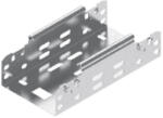 BAKS 167444 LUFJ400H60/01 Kábeltálca összekötő 401x 200 mm csavar nélküli szerelés, szalaghorganyzott, anyagvastagság 1, 0 mm (167444)