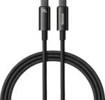Baseus CAWJ040101 Tungsten Gold Cablu de Date USB-C pentru Încărcare Rapidă - USB-C 240W 2m Negru