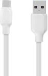 Obal: Me Simple Cablu USB-A/USB-C 1m Alb
