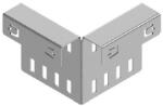 BAKS 205034 LKUSCH120 univerzális sarokösszekötő 120 mm oldalmagassághoz, szalaghorganyzott, anyagvastagság 2, 0 mm összekötőelem (205034)