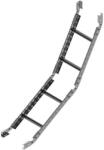 BAKS 447720 LPDC200H45N Kábellétra csuklós sarokidom függőleges 45x 200 mm 90 fokos szalaghorganyzott, anyagvastagság 2, 0 mm (447720)