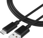 Tactical Smooth Thread cablu USB-A/USB-C 2m Negru