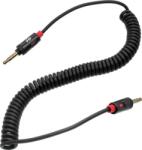 mobilNET Cablu AUX 2x3, 5mm, Negru