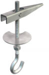 OBO billenőfejes függesztőszár mennyezet horoggal M5x100mm, galvanikusan horganyzott, EN ISO 19598 / EN ISO 4042 3482073 (3482073)