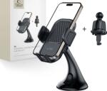 Tech-Protect Suport auto Tech-Protect V8 universal pentru bord și grila de ventilație - negru
