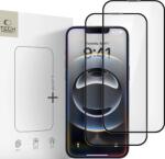 Tech-Protect Sticlă de protecție Tech-Protect Glass Fit+ iPhone 13/13 Pro/14/16E/17E, 2 buc - negru
