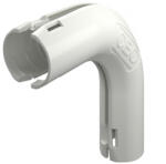 OBO Quick-Pipe 90°-os könyök M16, hófehér 2154062 (2154062)