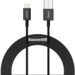 Baseus CALYS-C01 Superior cablu de date cu încărcare rapidă USB la Lightning 2, 4A 2m Negru (ambalaj deteriorat)