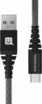 Mobilonline Cablu Kevlar EKO CABLE USB/Micro USB 1, 2 m 60W antracit