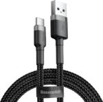 Baseus Cafule Series Cablu de date USB-A - USB-C 2A 2m Gri-negru