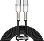 Baseus Cafule Metal Series Cablu de date USB-C - USB-C 100W 2m Negru