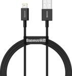 Baseus CALYS-A01 Superior Cablu de date cu încărcare rapidă USB la Lightning 2, 4A 1m Negru