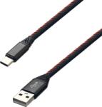 mobilNET Cablu de încărcare USB - Tip C 2A, Ambalaj eco, (TPU) 2m, Negru