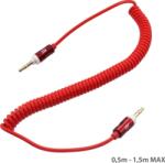 mobilNET Cablu AUX 2x3, 5mm, roșu