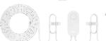 Xiaomi Banda LED Xiaomi Yeelight Plus