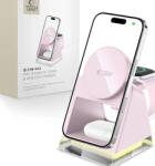 Tech-Protect Încărcător wireless Tech-Protect QI15W-A43 3în1 Magsafe - baby pink