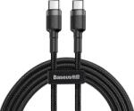 Baseus CATKLF-GG1 Cafule cablu USB-C 60W 1m Gri-negru