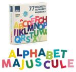 VILAC Alfabet magnetic din lemn Litere mari 77 buc (DDV6705)