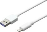 mobilNET Cablu de date USB - Lightning, 2A, 2m, Ambalaj eco, Alb
