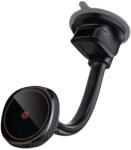 Sturdo suport magnetic cu ventuză negru