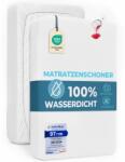 Dreamzie mattress protector 140x200cm waterproof - mattress protector soft, hypoallergenic and breathable - Oeko-Tex certified - DZ_PM_140x200_V2_E (DZ_PM_140x200_V2_E)