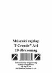 Tip-Top T-Creativ: Műszaki rajzlap, famentes - A/4-es, 10 db