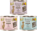 Rosie's Farm 6x195g Rosie's Farm Single Meat Adult nedves kutyatáp mix (pulyka & rizs, bárány & rizs, hal & rizs)