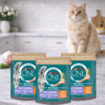 Purina One Sensitive száraz macskaeledel pulykával (3x750 g)