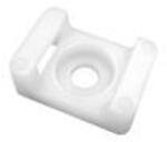 ORNO OR-AE-13235/100 Nyeregkábelkötegelő tartó, csavarozható, 16x11mm, rögzítőfurat 3, 6mm, fehér, 100 db (OR-AE-13235/100)