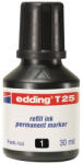 edding Utántöltő alkoholos markerhez Edding T25 fekete (7180012000) - tintasziget