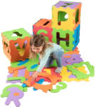 Big Steps 36 darabos számos és betűs habszivacs puzzle játszószőnyeg cipzáros táskában (BIGS-192824) - jatekbirodalom