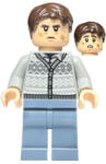  Neville Longbottom harry potter lego figura- Fair Isle Sweater, Sand Blue Legs (hp425)