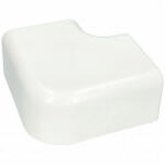 Canalplast 125x75 mm 90° Kanyarív, lapos, fehér, UV álló (CANALPLAST) klíma dekorcsatorna