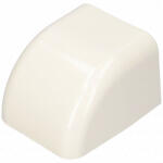 Vecamco 90x65 mm 90° Végelzáró elem, fehér, UV álló klíma dekorcsatorna (980211408)
