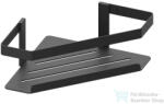 SAPHO METAFORM MYLINE sarokpolc zuhanyzóba, 214x90x214mm, matt fekete (105T12001) (105T12001)