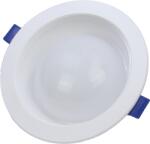 TRACON Kompakt beépíthető LED mélysugárzó, 230 VAC, 12W, 960lm, D=180 mm, 4000 K, IP44, EEI=G (LED-DLGS-12NW) (LED-DLGS-12NW)