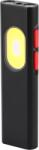 TRACON Akkumulátoros multifunkciós LED kézi lámpa, 10/6 W, 1000 lm, 3, 7 V, 1200 mAh, 102540, UV (STLM10W) (STLM10W)
