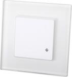 TRACON Mozgásérzékelő, radar, süllyesztett, fehér, üveg kerettel, 220-240 VAC, 15 m, 10 s-12 min, 0, 1-2000 lux (TMB-754) (TMB-754)
